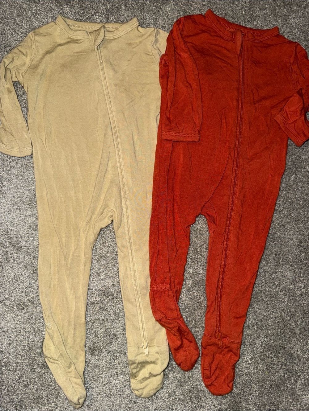 Kyte Baby 2pk zip footies